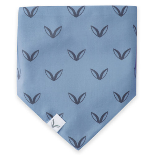 Baby-/Kinderschal Tuch Dreieckstuch, Spucktuch Blau