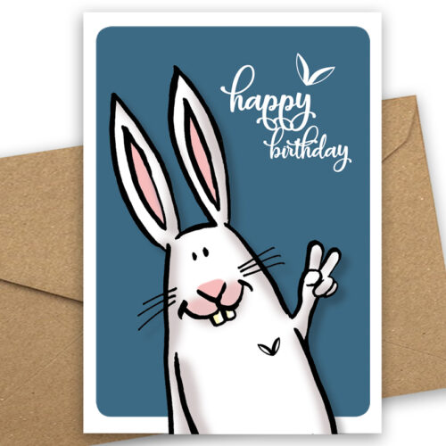 Grußkarte, Postkarte "Happy Birthday"